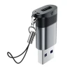 تبدیل OTG USB به Type-c ایس فست مدل J8